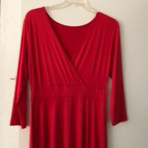 Red Maxi dress size 2x